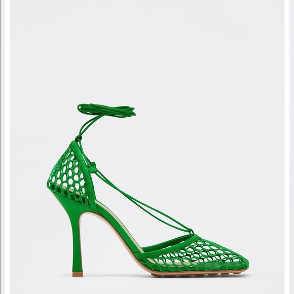 🆕 AUTHENTIC Bottega Veneta Stretch Lace-Up Sandal - Picture 2 of 6